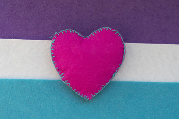 Obraz premium valentine's day cloth background
