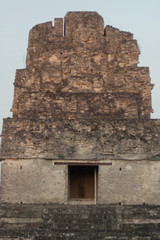Tikal, Mayan pyramid complex in Guatemala, Its construction was under the mandate of Hasaw Cha'an Kawil or Ah Cacao (682-721 d.c.)