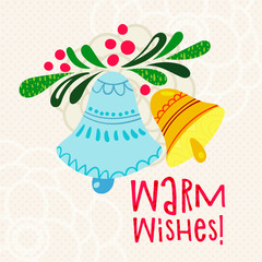 Christmas greetings Warm wishes