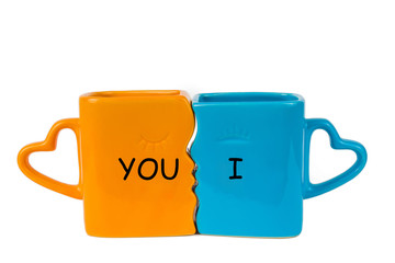 two cups for lovers