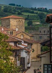 The charming medieval village of Santillana del Mar, a historic town in Cantabria, Northern Spain.