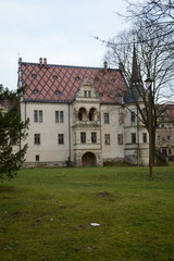 Fototapeta na wymiar Schloss Schönfeld in Schönfeld