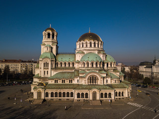 Fototapeta na wymiar The Alexander Nevski Cathedral