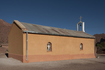 Nice little church during Quebradas Tour, Bolivia - South America
