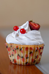 Gourmet cupcake for holiday