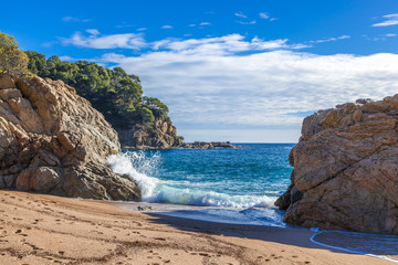 Fototapeta na wymiar Costa Brava beach