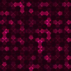 Abstract background of multicolored pentagons