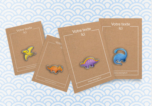 Maquettes de pin&rsquo;s