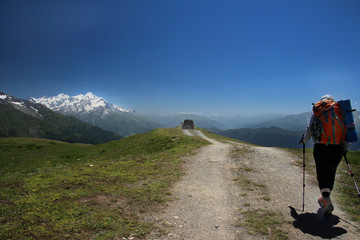 Trekking in Georgia, Great Caucasus range