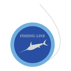 Icon of fishing line