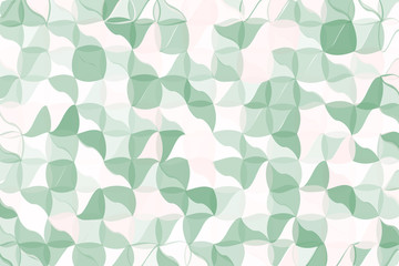 Pale green, beige polygonal abstract background. Low poly crystal pattern. Design with triangle shapes. 