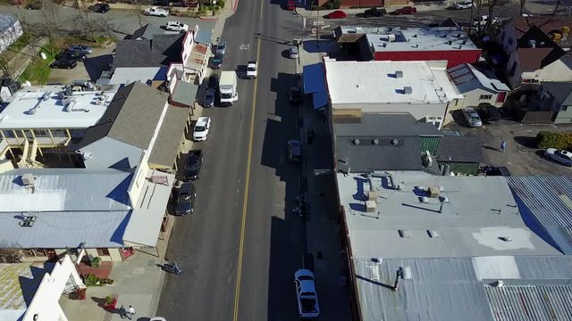 Julian, CA - Downtown - Drone Video  Aerial Video of A premier mountain getaway, just an hour east of San Diego, in the beautiful Cuyamaca mountains.Julian’s beginning rooted in the 1870’s gold rush.