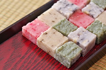 日本の伝統的な正月の餅