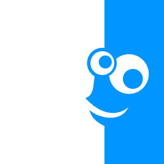 ugly face illustration