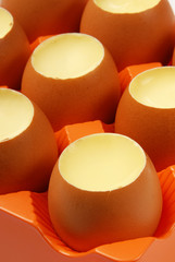 Egg Pudding put in the Eggs-hell   
