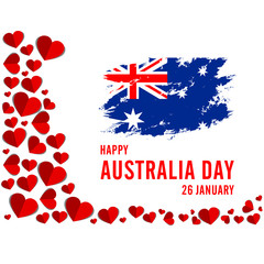 Fototapeta premium Australia day, background, banner