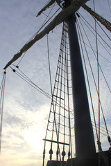 Fototapeta premium Old ship photo