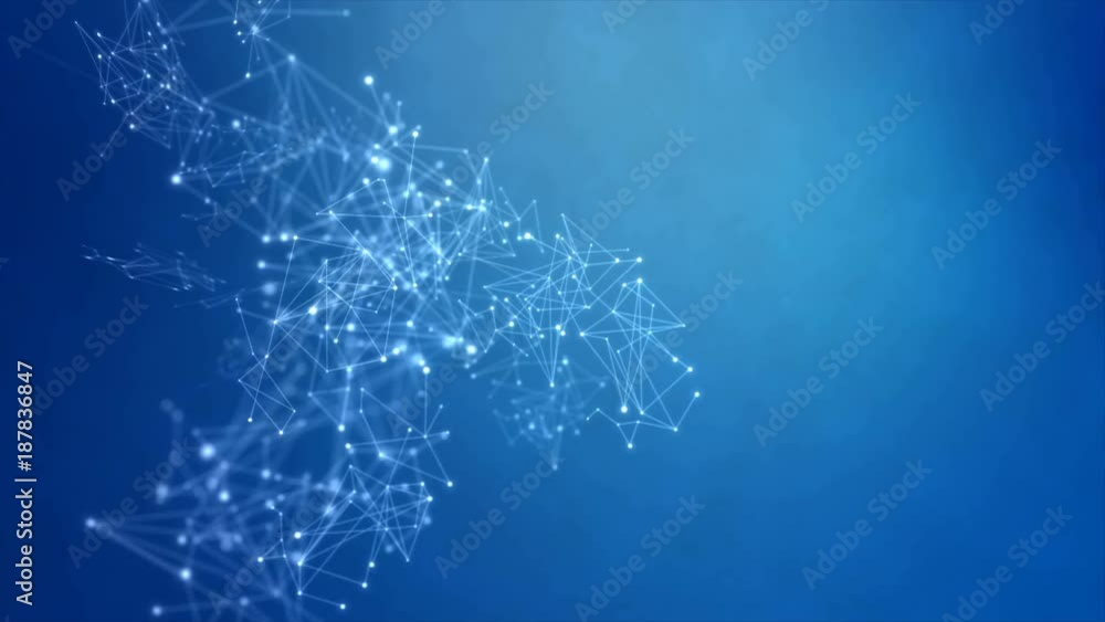 Poster 4k abstract background dot circle with connection for futuristic network cyber connect concept with 