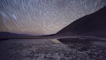 Badwater Star Trails