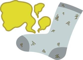 Dirty smell Dad's socks.eps