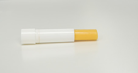 isolated lip balm for people health
