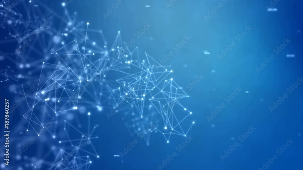 Poster 4k abstract background dot circle with connection for futuristic network cyber connect concept with 