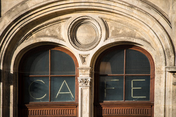 Obraz premium Impressionen aus Wien - Cafe