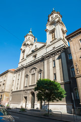 Obraz premium Zagreb, Croatia , Bazilika Srca Isusova, カトリック教会、