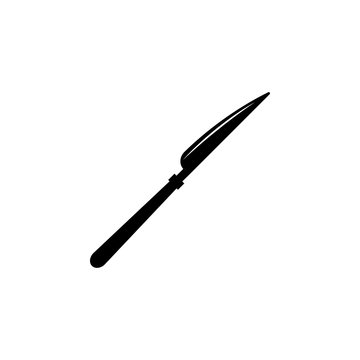 table-knife icon. Elements of kitchen tools icon. Premium quality graphic design. Signs, outline symbols collection icon for websites, web design, mobile app, info graphic