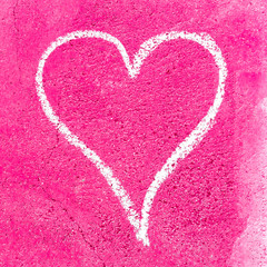 Grunge heart for Valentine's Day