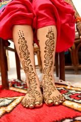 Bridal Mehndi in Wedding Ceremony