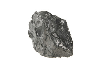 coal isolated on white background
