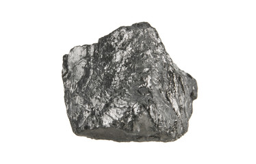 coal isolated on white background