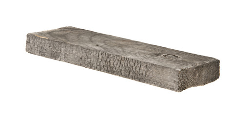wooden board isolated on white background