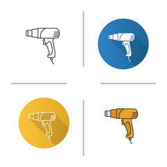 Heat gun icon
