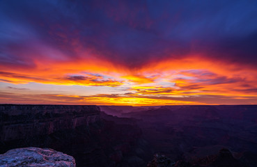 Sunset at the Grand Canyon