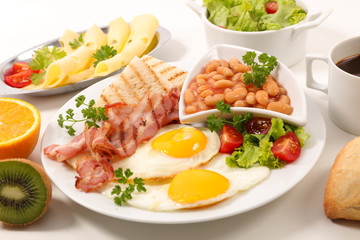 plate of english breakfast