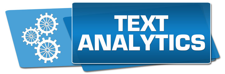 Text Analytics Blue Side Squares 