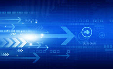 Abstract Arrow Background