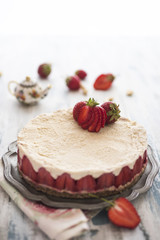Strawberry cheesecake