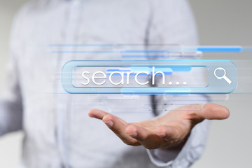 Obraz premium search digital