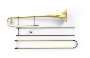 Obraz na płótnie Canvas trombone