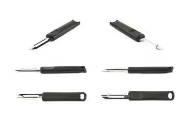 Fototapeta premium Potato peeler knife isolated