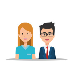 Portret kobiety i mężczyzny © piotrszczepanek