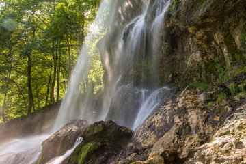 Obraz premium Wodospad Urach