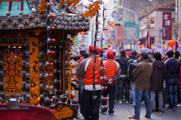 Chinese New Year, Lantern Festival, Taiwanese folk customs, blessing rituals and parades, frigid single Yeh`s parade