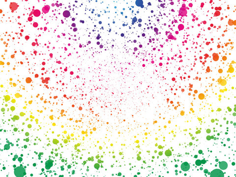 abstract spectrum color dots wallpaper