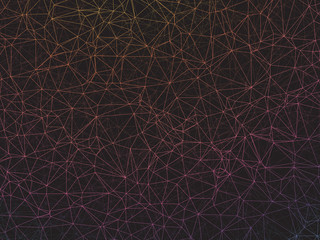 abstract geometric network background