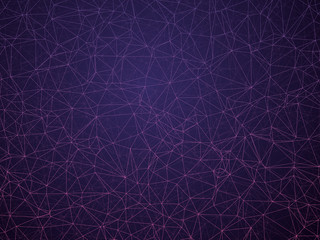 abstract geometric violet network background