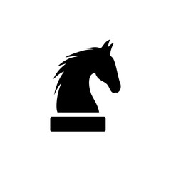 Horse  head vector icon